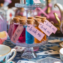Drink Me bottles from Alice In Wonderlans